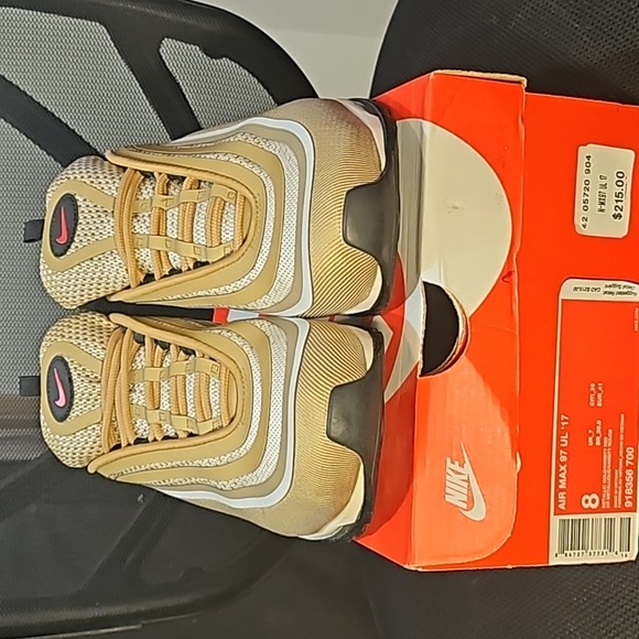 Nike 97 Air Max UL 17 Gold Varsity Men 8 US - Picture 7 of 7